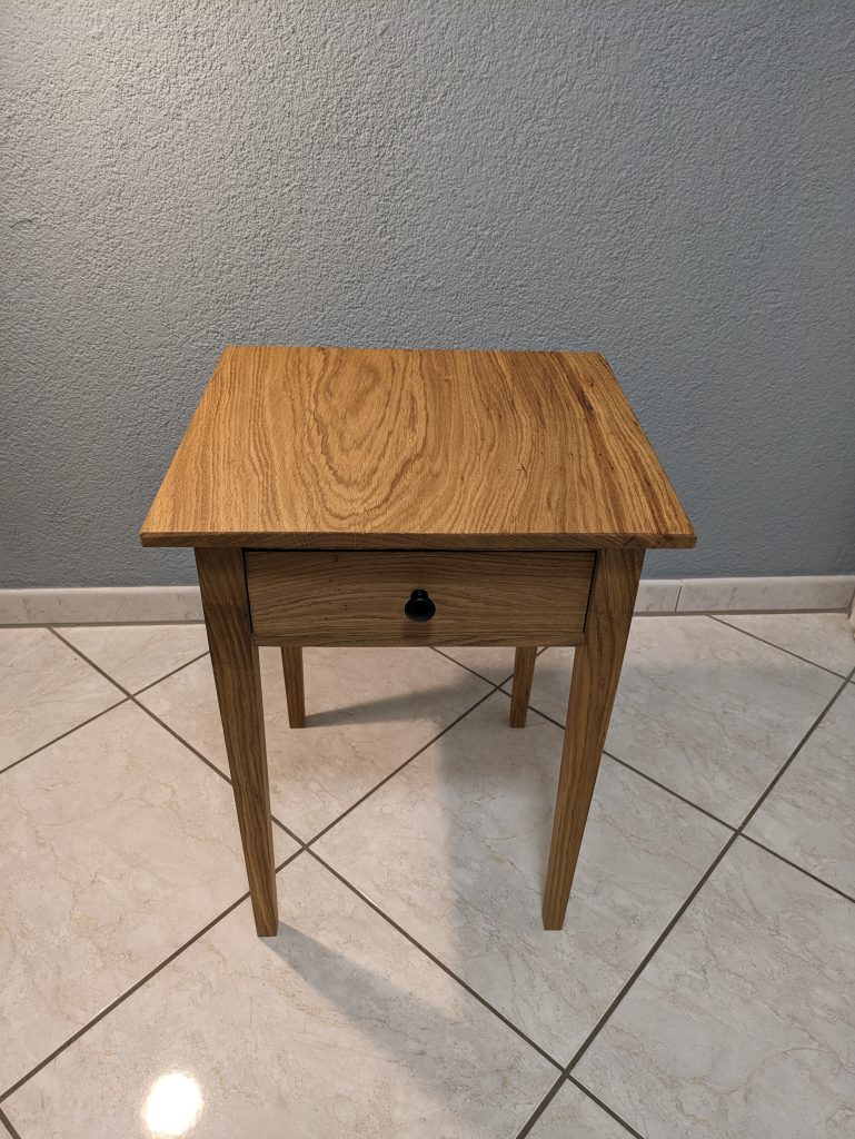 shaker style side table