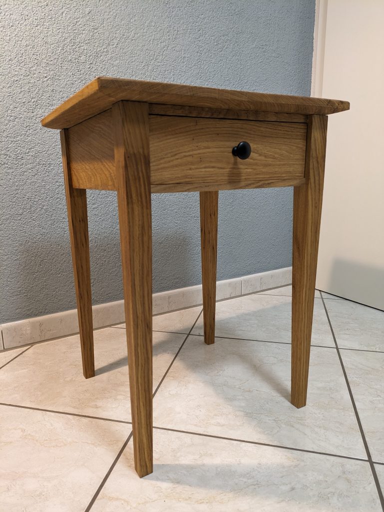 shaker style side table