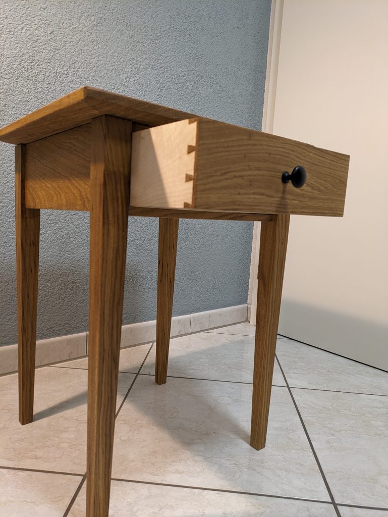shaker style side table