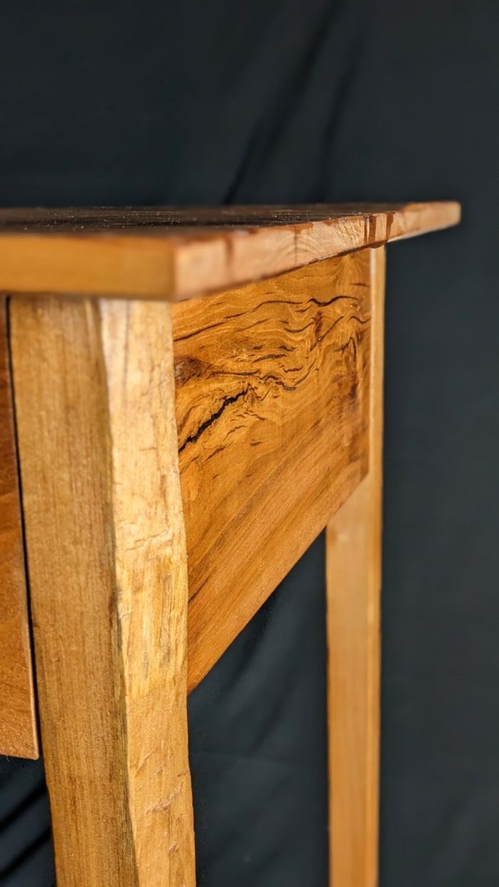 Exclusive Handmade Shaker Style Side Table - Cherry Dove Reddish 6