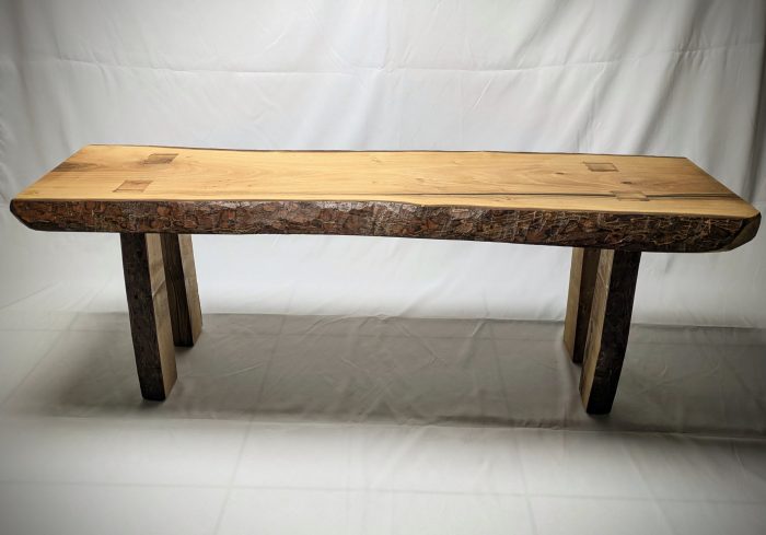Hall Bench - European Walnut 2